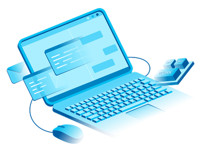 Ilustrasi login Simpenmas
